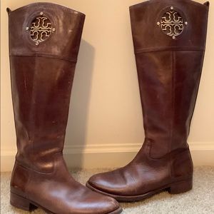 Tory Burch brown boots